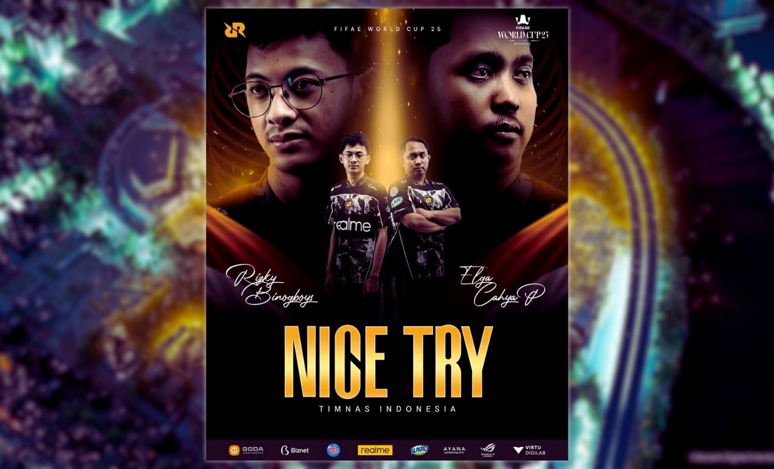 Two RRQ Players, One Flag: Indonesia’s Journey at the FIFAe World Cup 2025