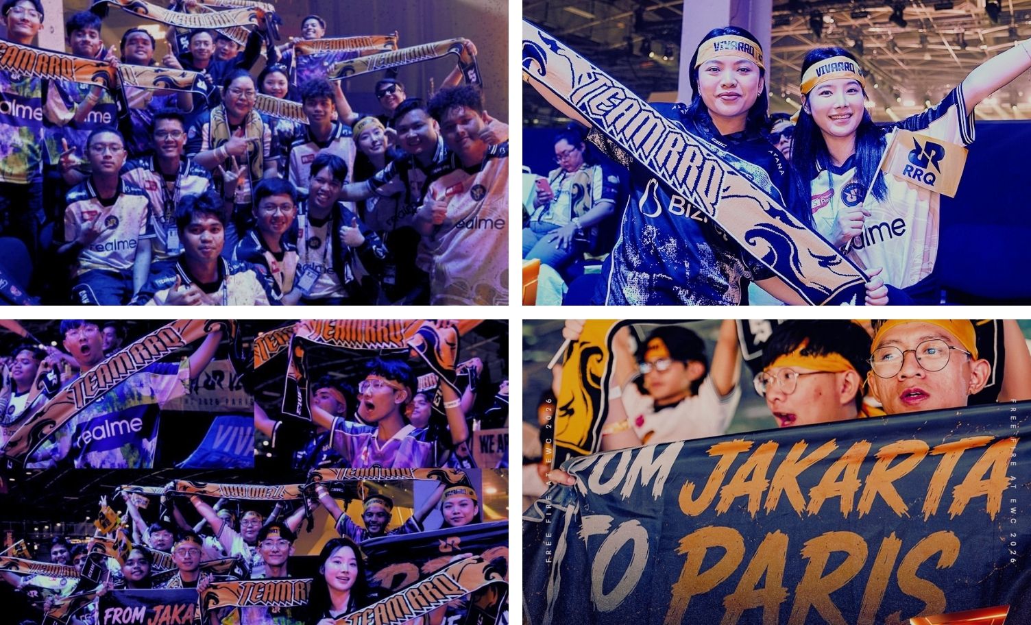 From Jakarta to Merauke: RRQ Superfans Carry the Kingdom’s Support to Paris