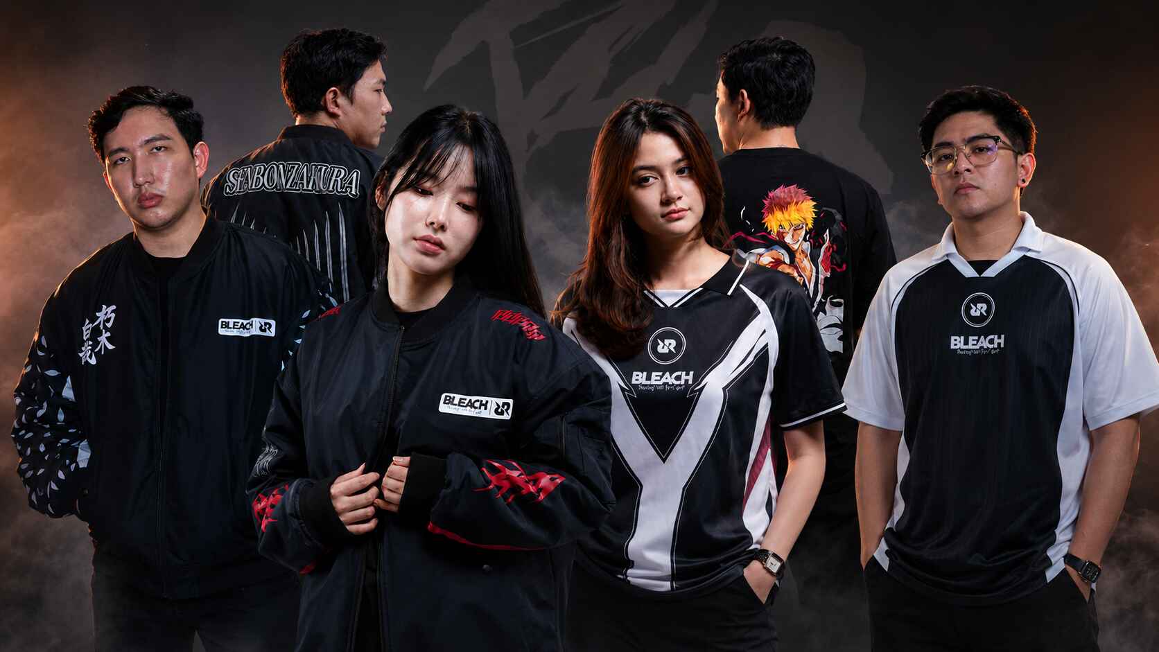 RRQ x BLEACH Unveils a Limited-Quantity Apparel Collection for Fans of Esports and Anime